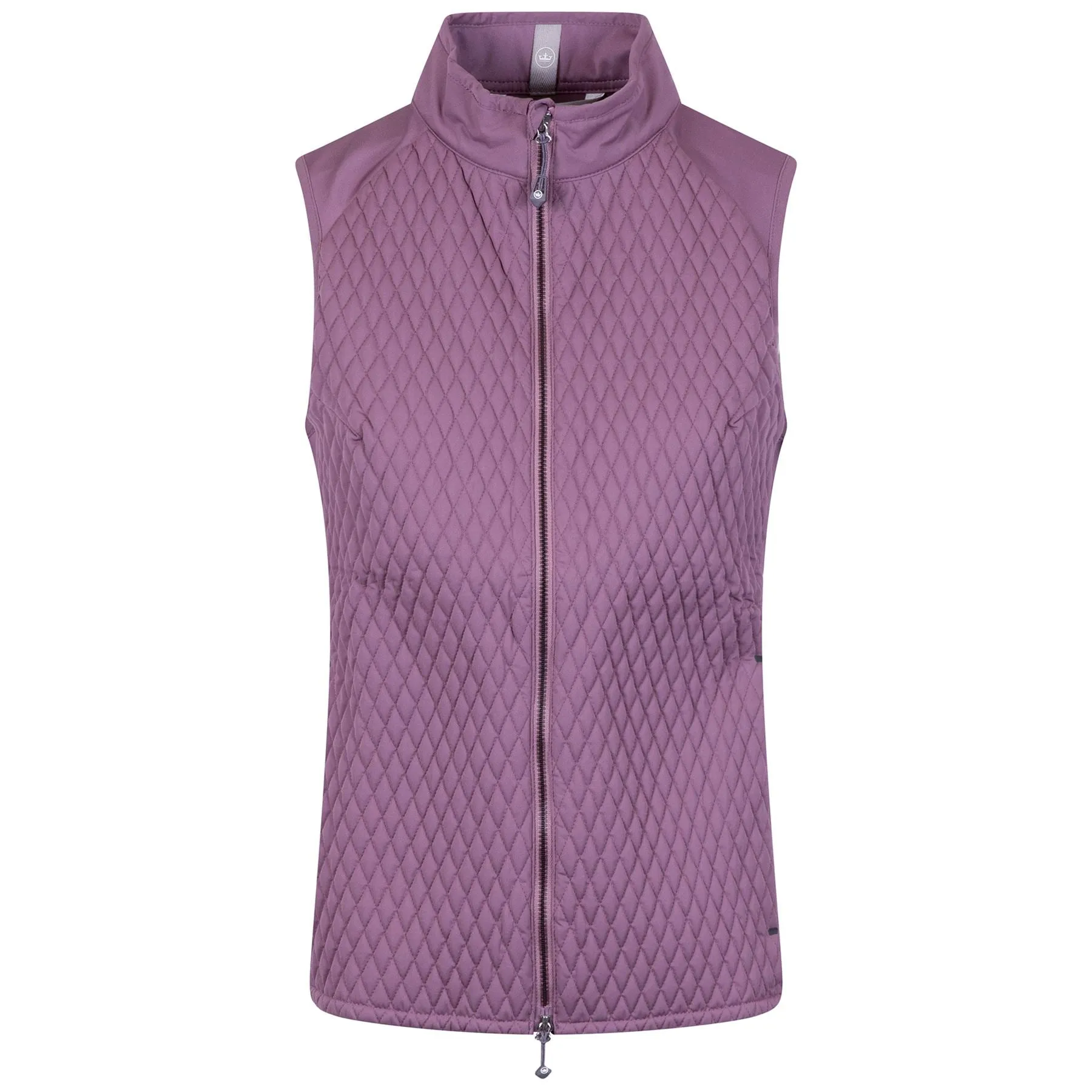 Womens Fuse Hybrid Vest Parisian Fig - AW24