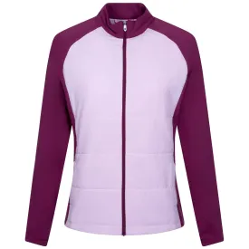 Womens Hybrid Jacket Fig/Pink - AW24