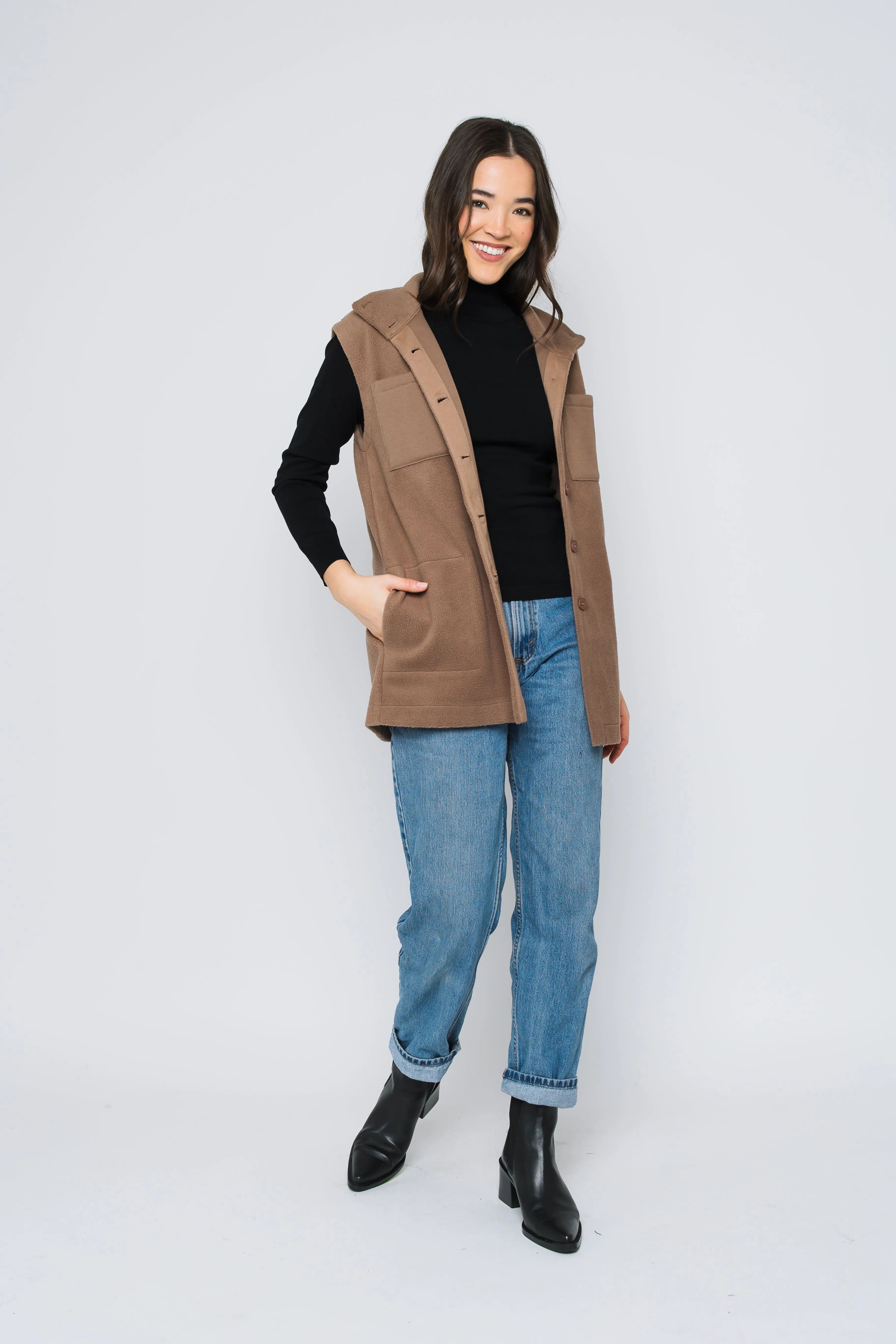 Wren-Sherpa Vest