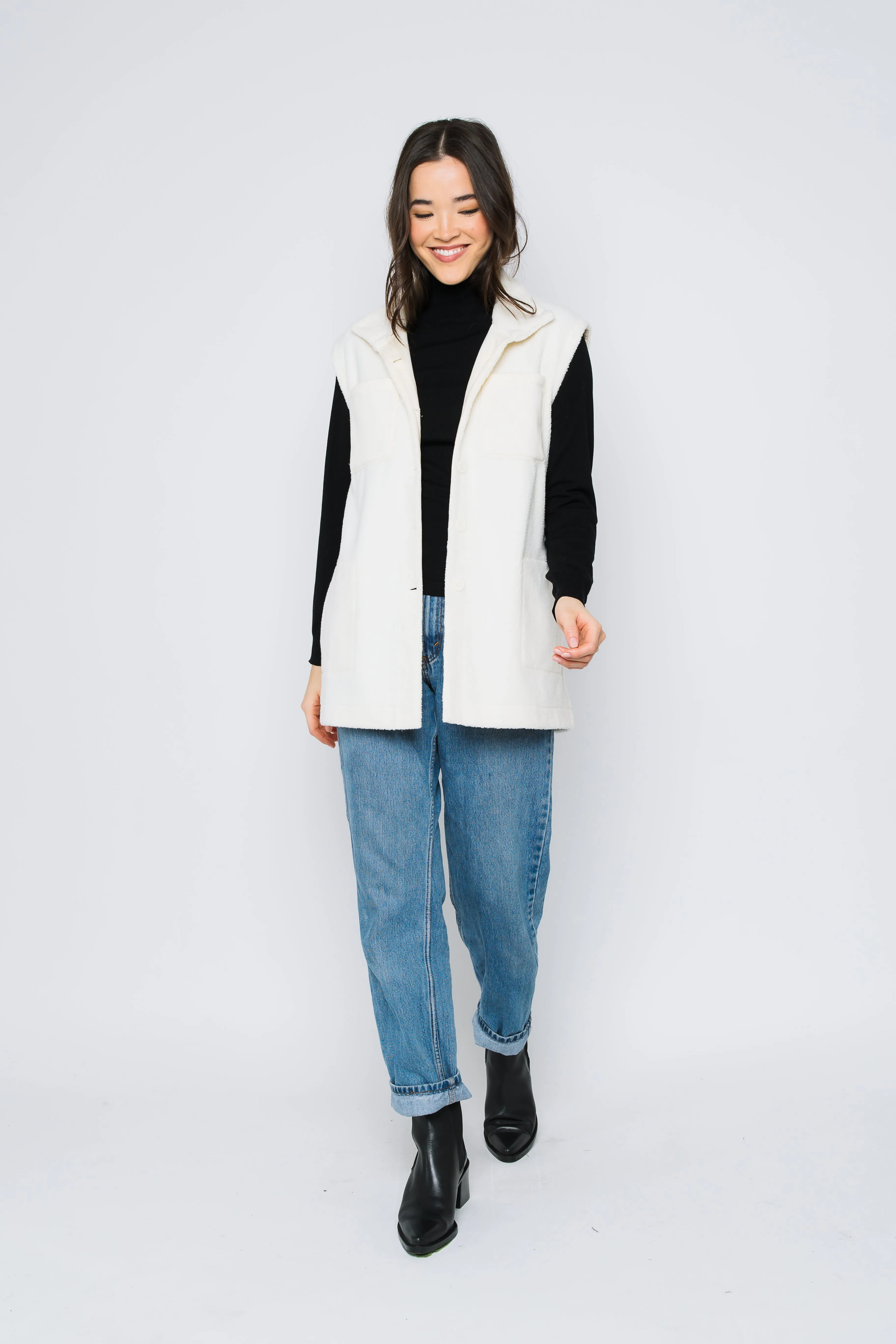 Wren-Sherpa Vest